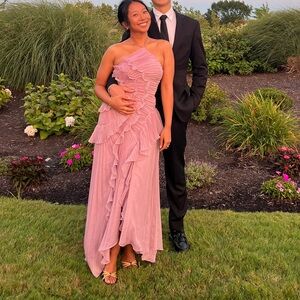 AMUR Lorelie Halter Gown